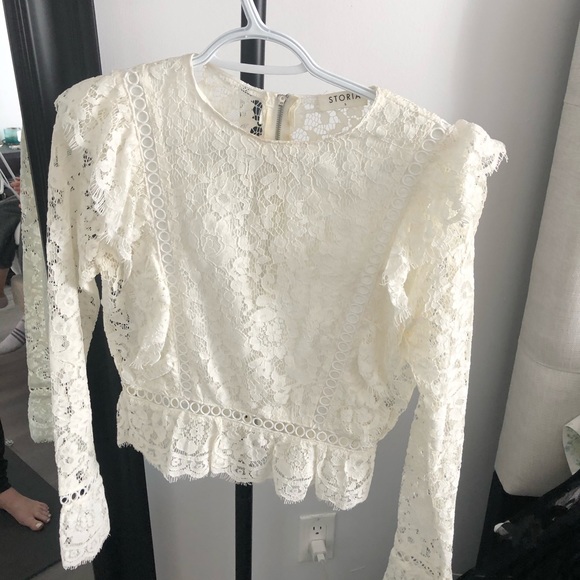 Lace long sleeve shirt - Picture 1 of 5